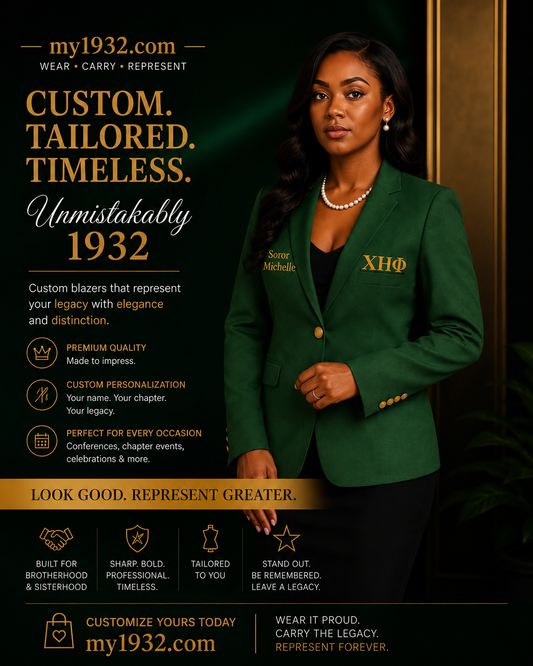 1932 Kelly Green Soror Lemon Blazer™